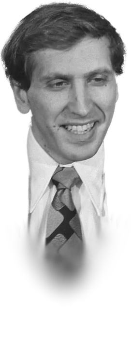Bobby Fischer photographed in 1972