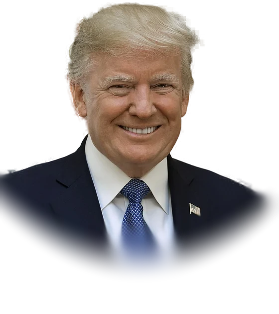 Donald Trump, official presidential portrait