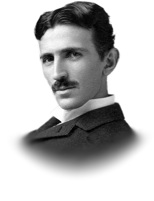 Nikola Tesla photographed around 1890