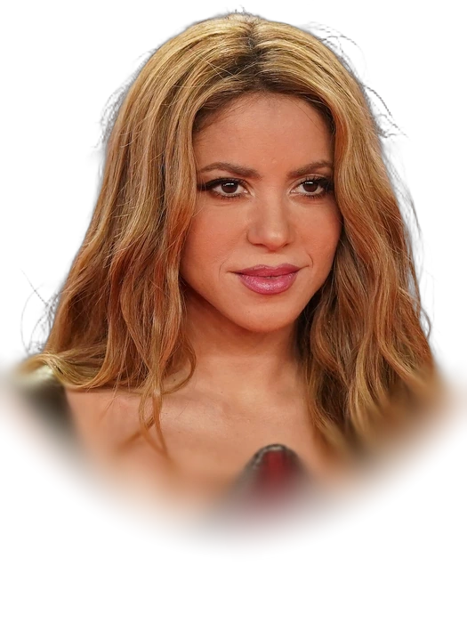 Shakira photographed at the Latin Grammy gala in Seville in November 2023