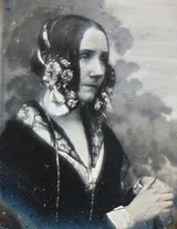 Ada Lovelace photographed in a daguerreotype by Antoine Claudet, around 1843