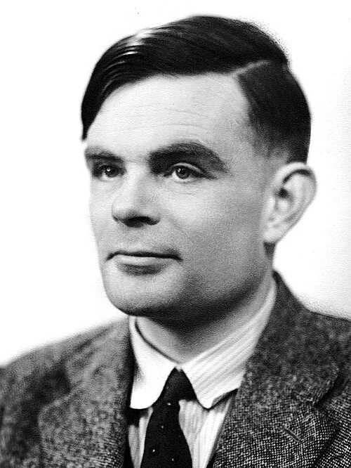 Alan Turing, studio portrait