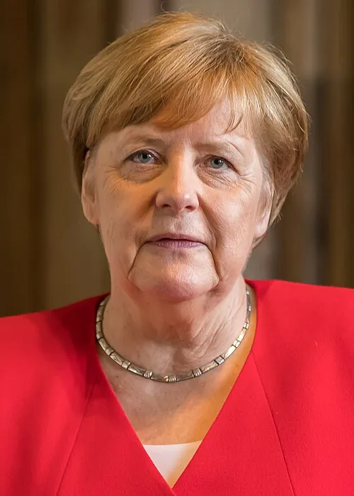 Angela Merkel, photographed in 2019