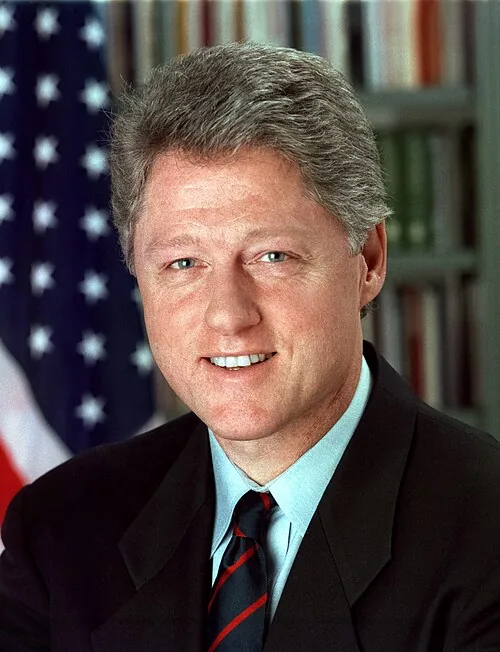 Bill Clinton, official White House portrait