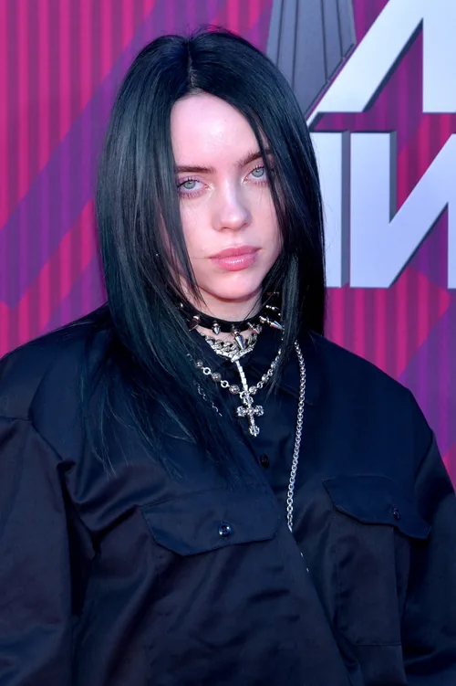 Billie Eilish at the 2019 iHeartRadio Music Awards in Los Angeles