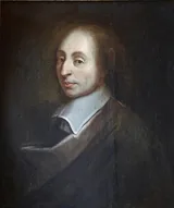 Blaise Pascal, copy of a 17th-century portrait after François II Quesnel, Palace of Versailles