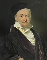 Carl Friedrich Gauss, oil portrait by Christian Albrecht Jensen, 1840