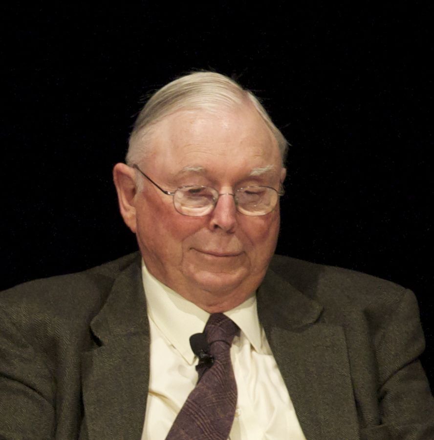 Charlie Munger photographed in May 2010