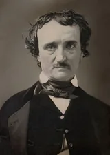 Edgar Allan Poe photographed in 1849, the year of his death