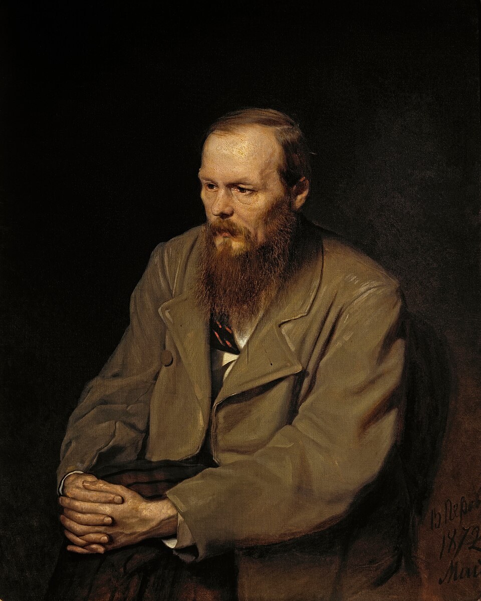 Portrait of Fyodor Dostoevsky by Vasily Perov, 1872