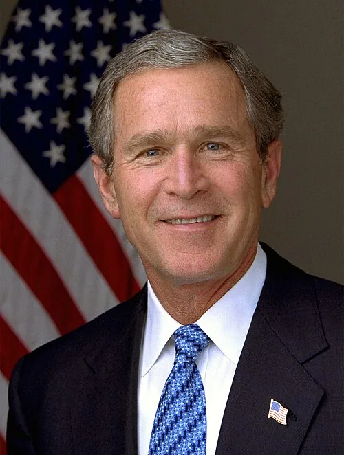 George W. Bush, official White House portrait