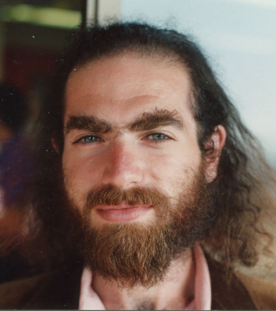 Grigori Perelman photographed at Berkeley, California, in September 1993