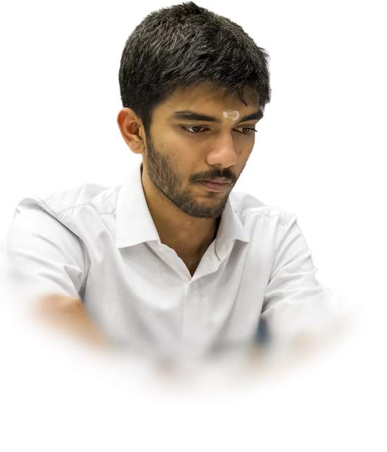 Gukesh Dommaraju at the Tata Steel Chess Tournament in January 2024