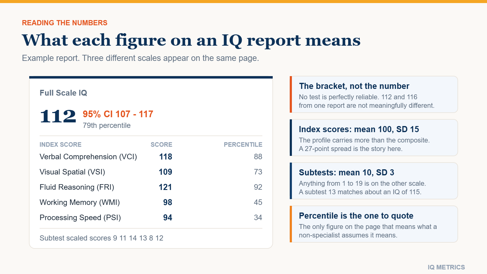 How to Read an IQ Test Report