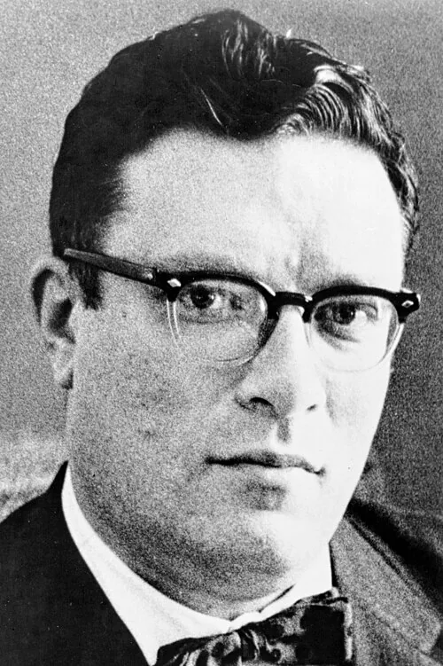 Isaac Asimov photographed in the 1950s