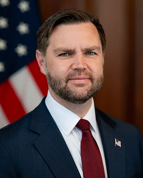 Official White House portrait of Vice President JD Vance, March 2026