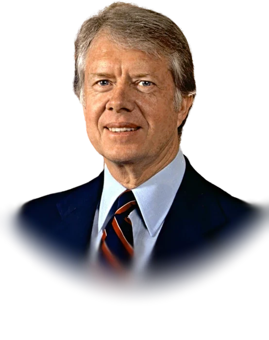 Jimmy Carter's official presidential portrait, 1977