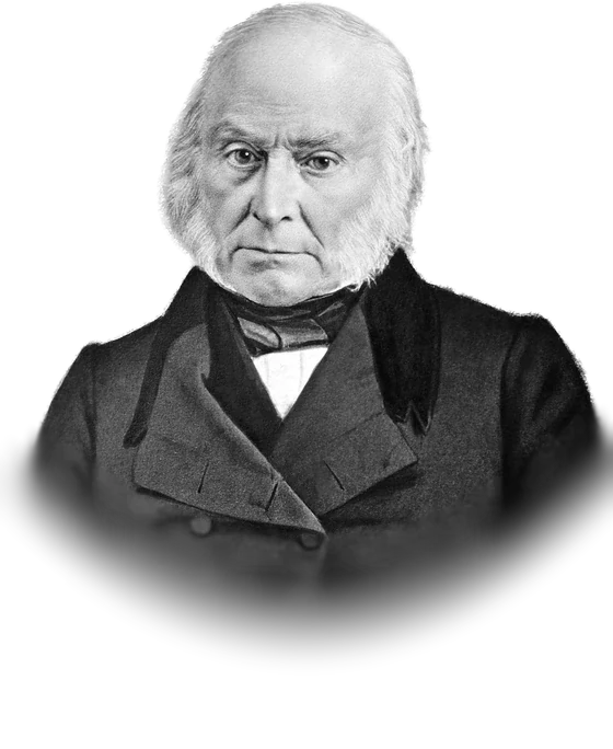 John Quincy Adams, from a daguerreotype made between 1843 and 1848