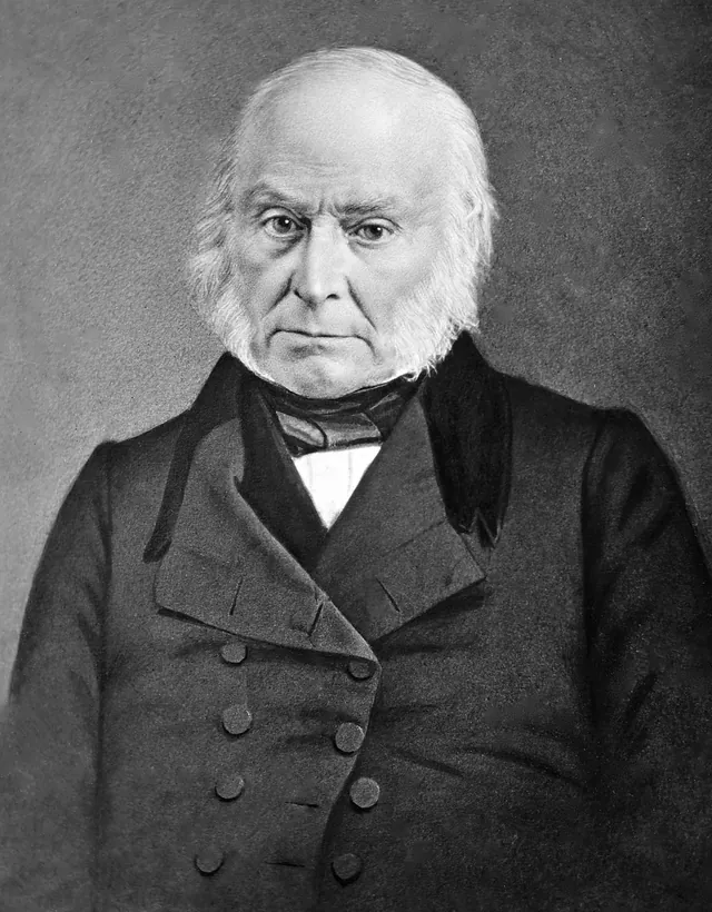 John Quincy Adams, from a daguerreotype made between 1843 and 1848