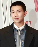 RM of BTS (Kim Namjoon) at the W Korea “Love Your W” Breast Cancer Awareness Campaign in Seoul, November 24, 2023