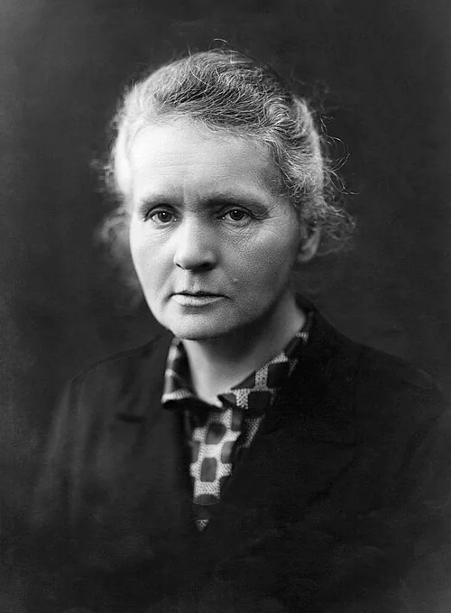 Marie Curie photographed around 1920