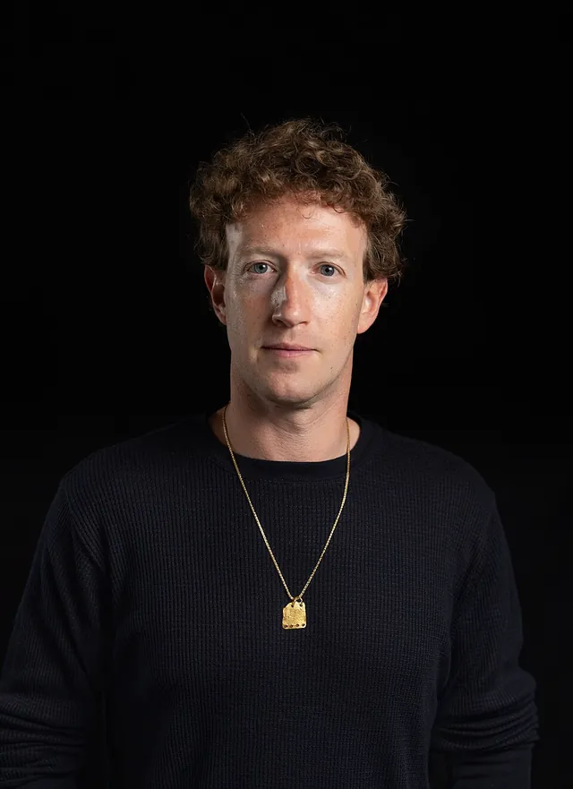 Mark Zuckerberg, portrait, 2025