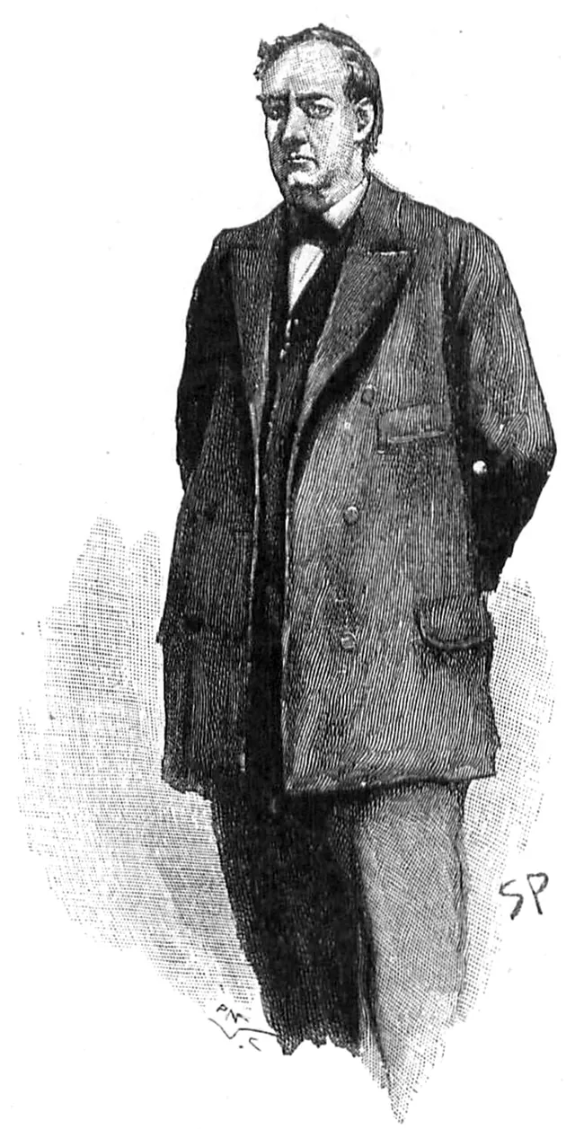 Sidney Paget’s 1893 illustration of Mycroft Holmes for The Strand Magazine