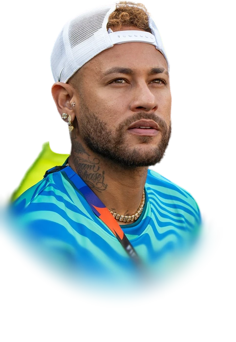 Neymar with the Brazil national team before a friendly against Morocco, June 2026