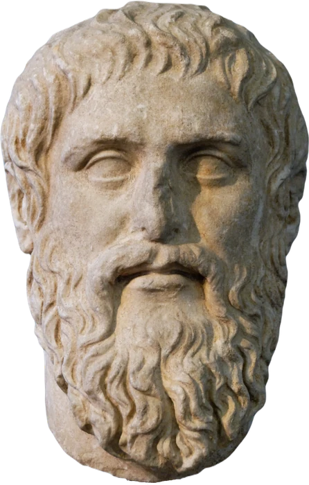 Roman marble bust of Plato, a copy of a Greek original by Silanion, Capitoline Museums