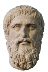 Roman marble bust of Plato, a copy of a Greek original by Silanion, Capitoline Museums