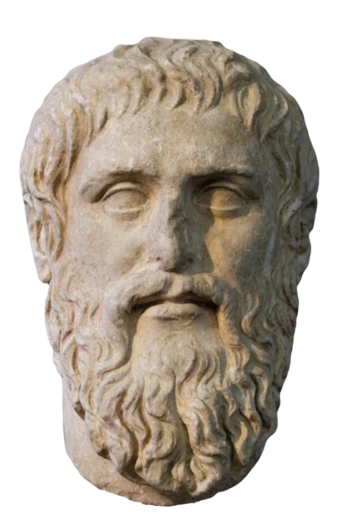 Roman marble bust of Plato, a copy of a Greek original by Silanion, Capitoline Museums
