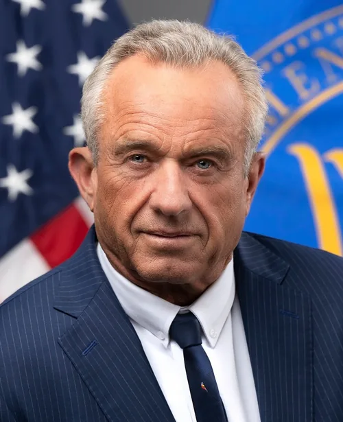 Robert F. Kennedy Jr. in his official portrait as U.S. Secretary of Health and Human Services, 2025