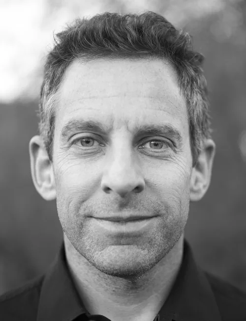 Sam Harris photographed by Christopher Michel, March 18, 2016