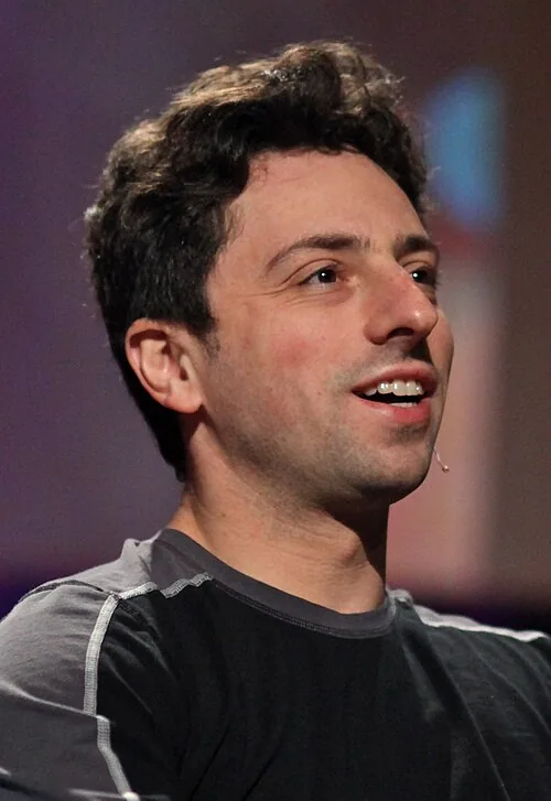 Sergey Brin photographed at the TED conference in 2010
