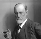 Sigmund Freud photographed by Max Halberstadt around 1921