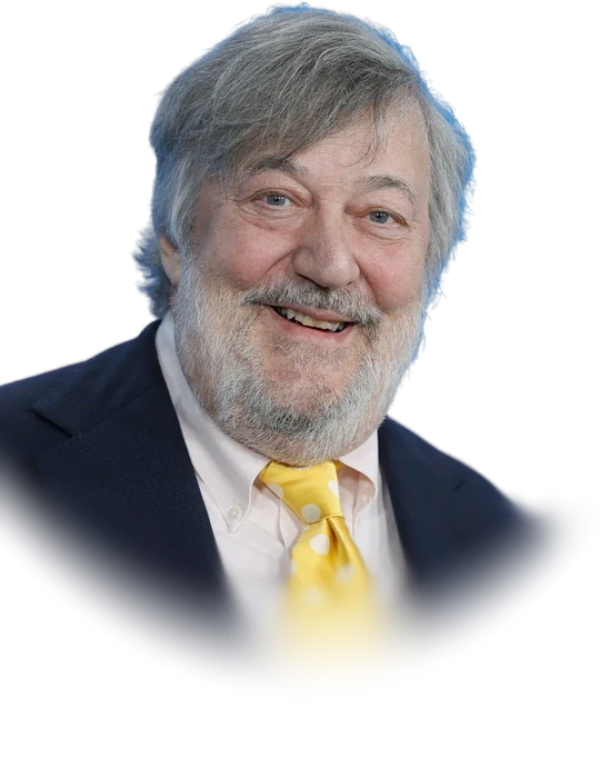 Stephen Fry at the Berlin International Film Festival (Berlinale) in February 2024