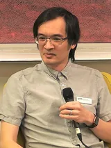 Terence Tao photographed at a 2026 IPAM fireside chat
