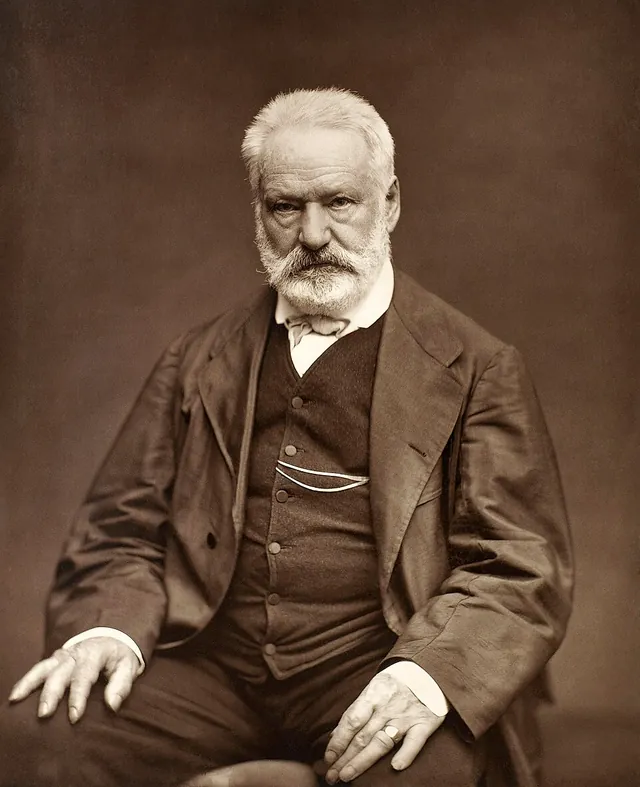 Victor Hugo, photographed by Étienne Carjat, 1876