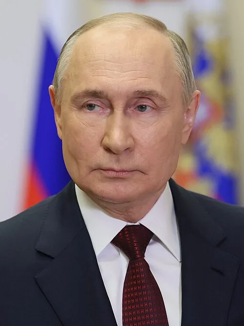 Vladimir Putin, official portrait photograph