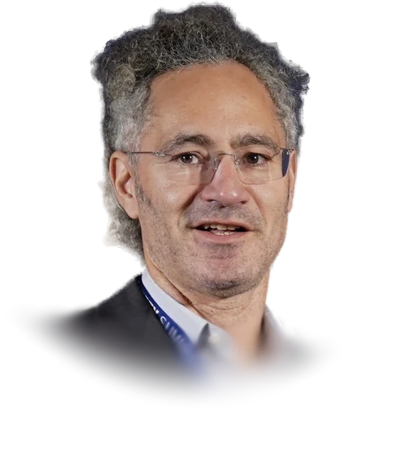 Alex Karp at the AI Safety Summit at Bletchley Park in November 2023