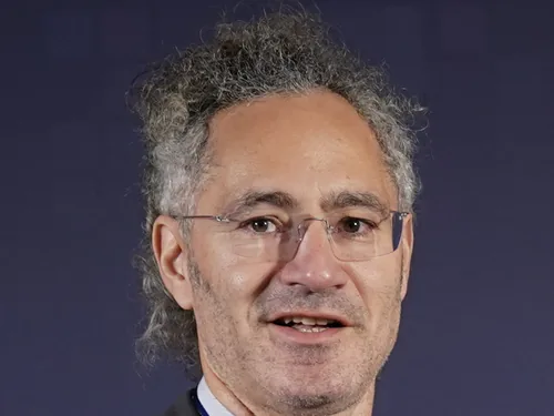 Alex Karp at the AI Safety Summit at Bletchley Park in November 2023