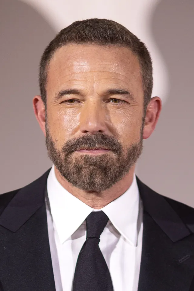 Ben Affleck in a dark suit and tie at the Venice International Film Festival in September 2026