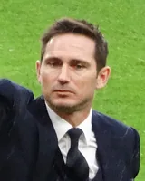 Frank Lampard in a dark suit, white shirt and dark tie in February 2017