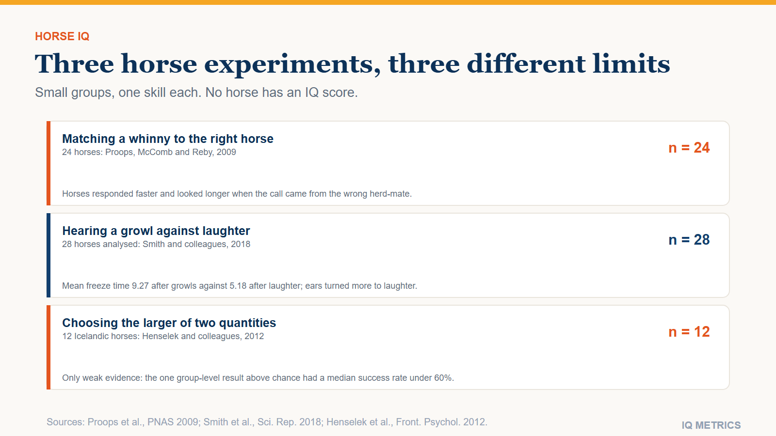 Horse IQ