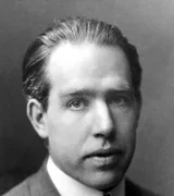 Niels Bohr in a portrait photograph from about 1922