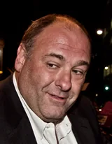 James Gandolfini, the actor who played Tony Soprano in The Sopranos, in a dark jacket and open-collar white shirt with his head tilted, at the Toronto International Film Festival in September 2011